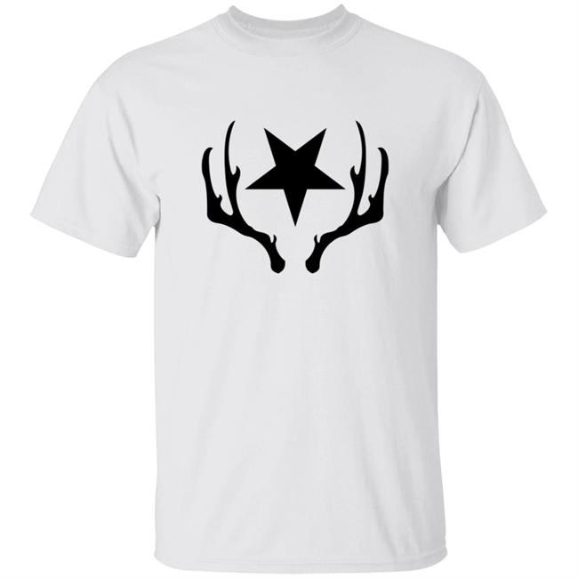 Disco Elysium Merch Star & Antlers Shirt