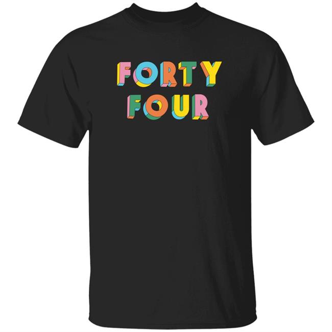 Danh - How Ridiculous Merch 44 Block Colour Black Tee Shirt