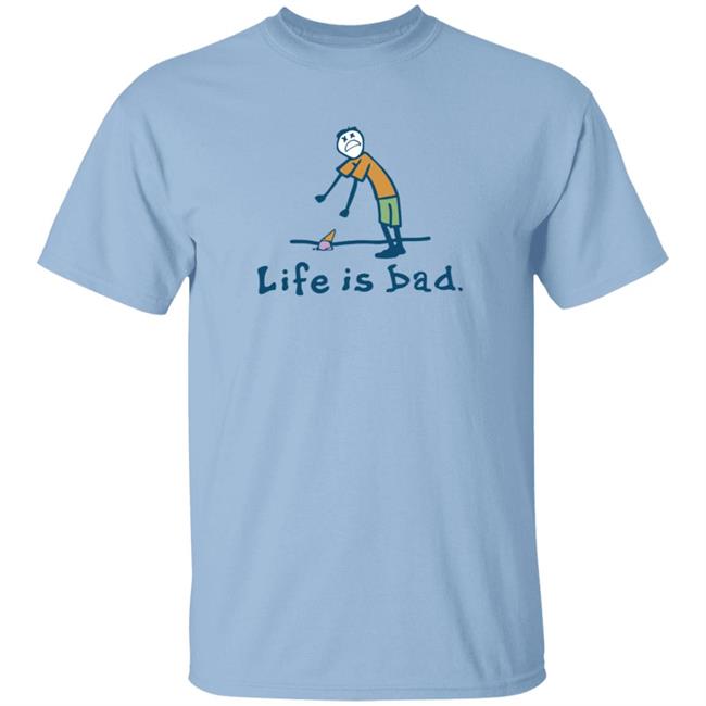 Hang - Ross Creations Merch Life Is A Bad Tee Shirt