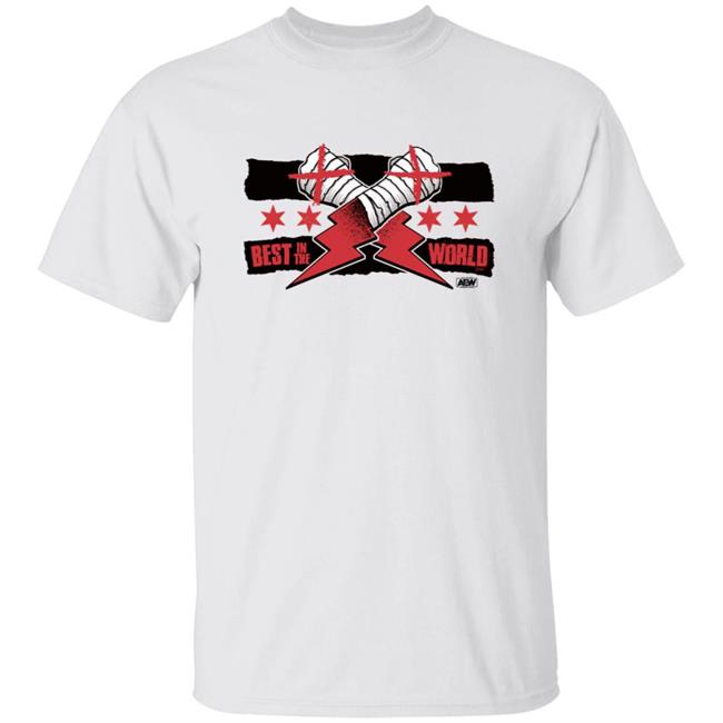 AEW CM Punk Official Apparel Store Best in the World Shirt Pro Wrestling Tees