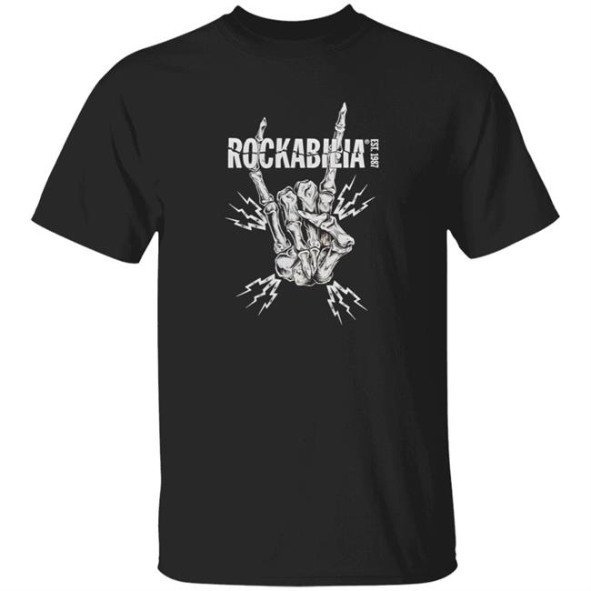 Quang - Rockabilia Merch Hands By Rhys Cooper T Shirt