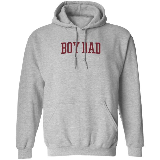 Loan - Barstool Sports Boy Dad Red Hoodie Sweatshirt