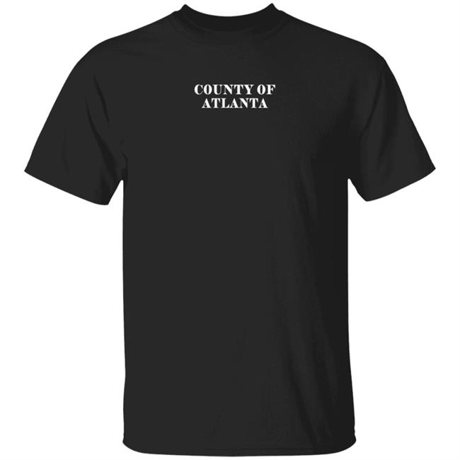 Saks Fifth Avenue County Of Atlanta T Shirt Johnny Juzang