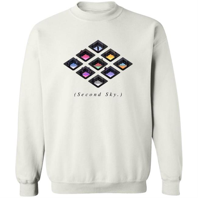 Second Sky Merch Second Sky Festival Crewneck Sweashirt