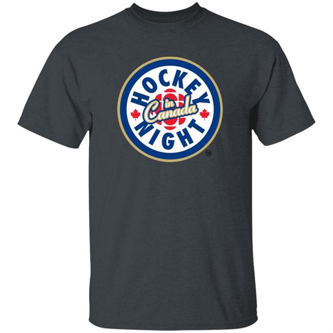 Hockey Night In Canada Logo T Shirt Jack-O-Lantaryn