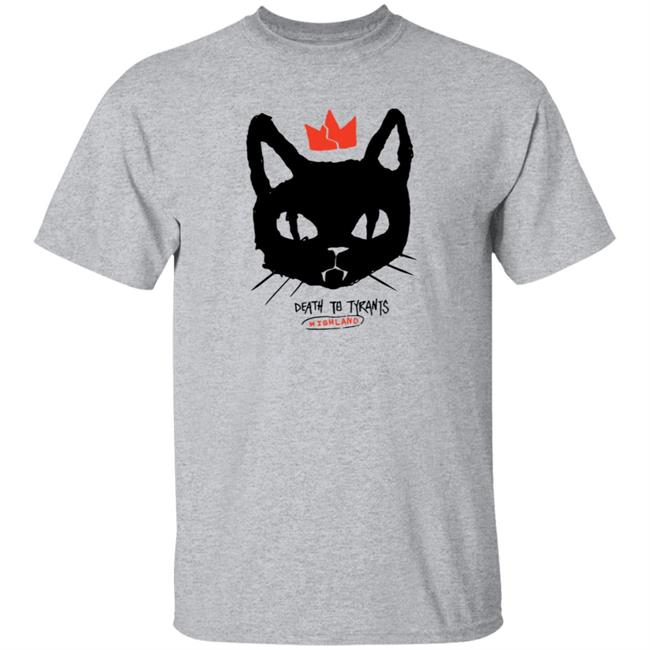 Highland Paranormal Society Death To Tyrants T Shirt Nathan Treme