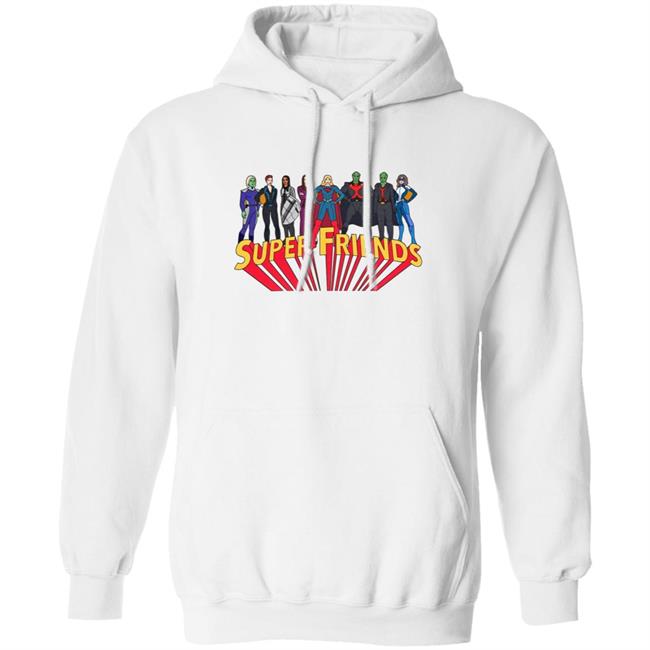 Supergirl Super Friends Hoodie Sweatshirt Lena