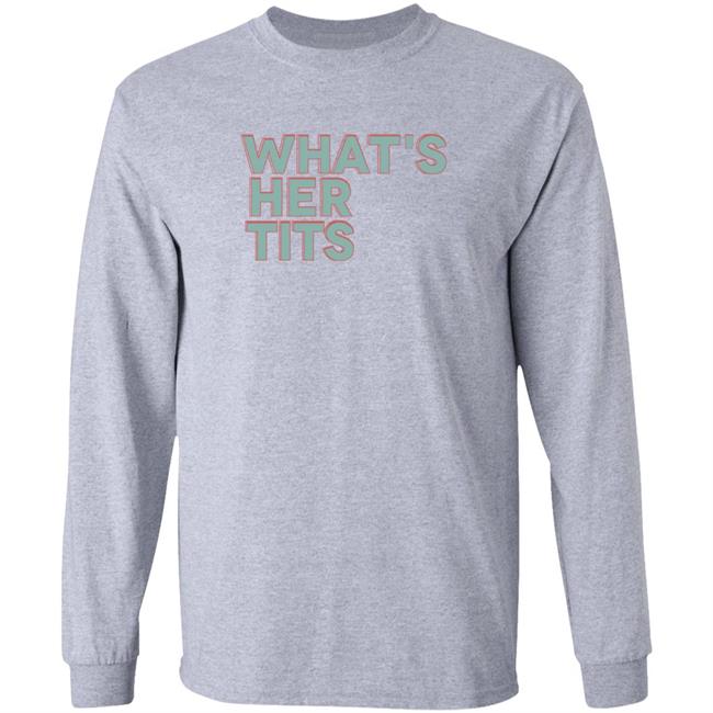 Kat Timpf What's Her Tits T Shirt Will Work 4 Rights Kat Timpf What's Her Tits T Shirt Will Work 4 Rights