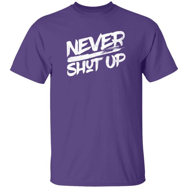Marcellus Wiley Never Shut Up T Shirt Marcellus Wiley Store Merch Marcellus Wiley Never Shut Up T Shirt Marcellus Wiley Store Merch