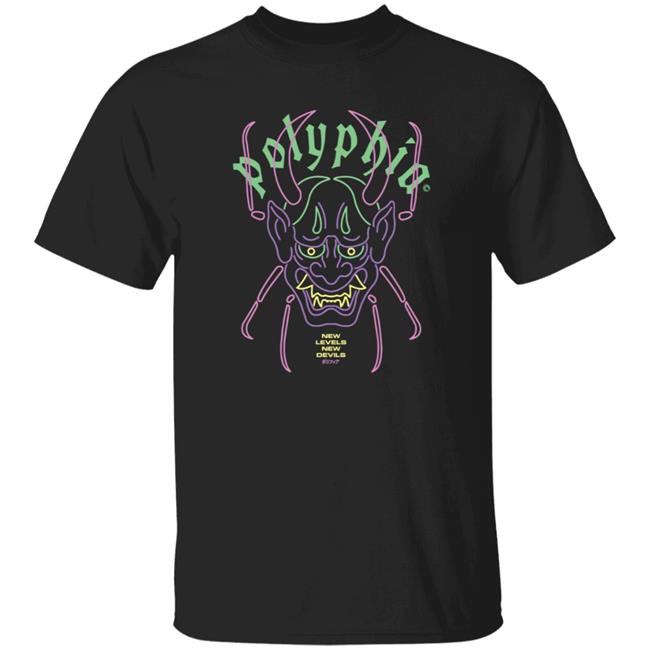 Polyphia Merch Limited Edition Neon Beetle Tee Shirt