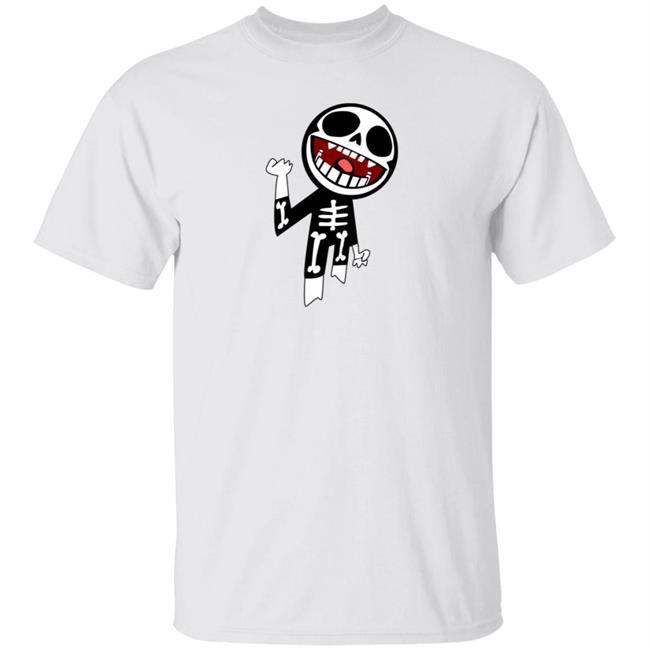 Gorillaz Store Bonesy Halloween Shirt