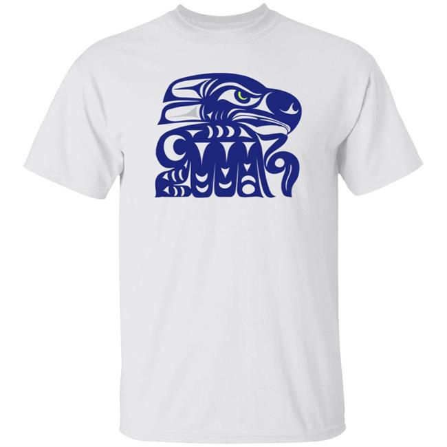 Seahawks x Muckleshoot Shirt Celebrate National Indigenous People's Day