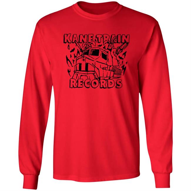Freddie Gibbs Merch Kane Comics Merch Kane Train Records Ghost Train Long Sleeve T Shirt