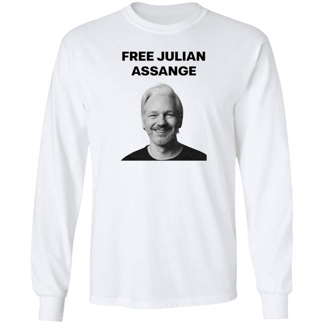 WikiLeaks Shop Free Julian Assange T Shirt WikiLeaks Shop Free Julian Assange T Shirt