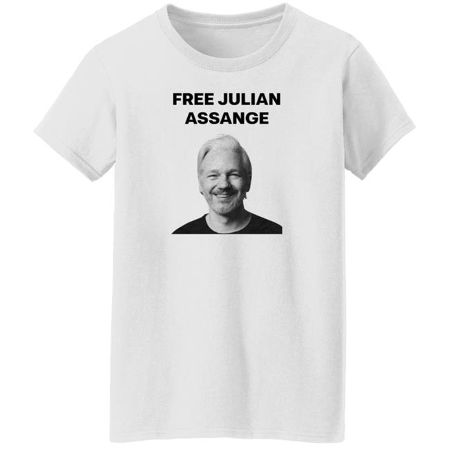 WikiLeaks Shop Free Julian Assange T Shirt WikiLeaks Shop Free Julian Assange T Shirt