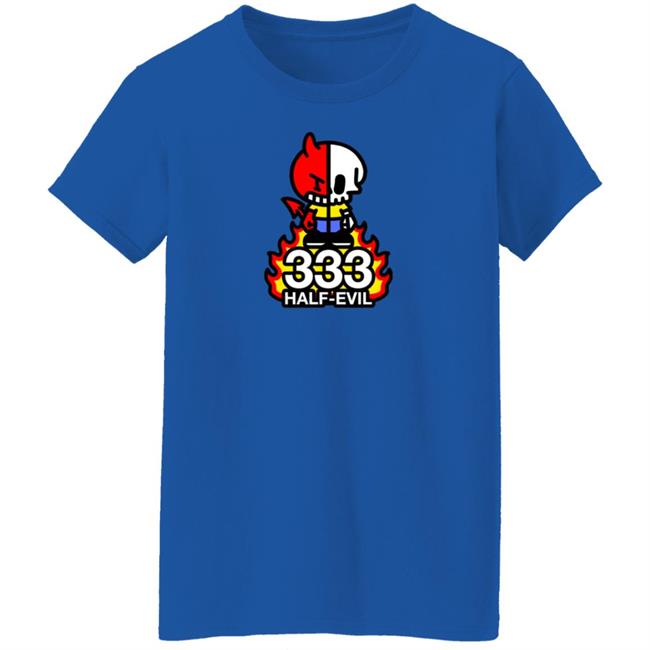 Half Evil Merch, 333 Half Evil T Shirt Half Evil Merch, 333 Half Evil T Shirt