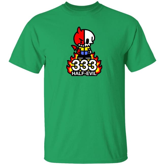 Half Evil Merch, 333 Half Evil T Shirt Half Evil Merch, 333 Half Evil T Shirt