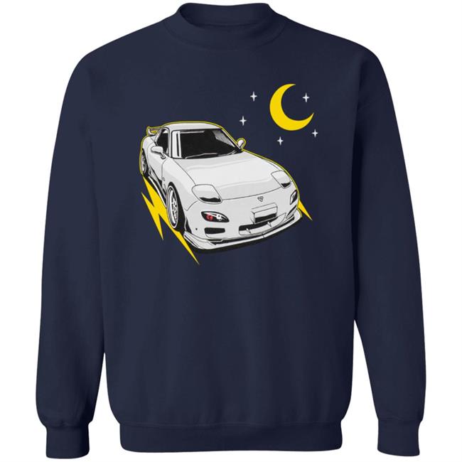 Illiminate Apparel Merch Midnight Rx-7 Tee Shirt Illiminate Apparel Merch Midnight Rx-7 Tee Shirt