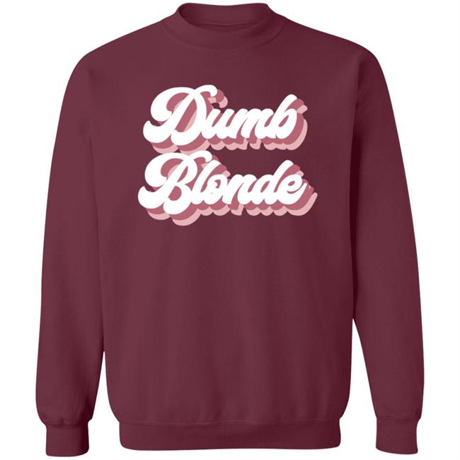Dolly Parton Merch Dumb Blonde Crewneck Sweatshirt