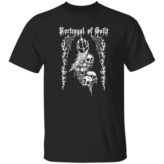 Portrayal Of Guilt Merch Portrayal Of Guilt Pitchfork T Shirt