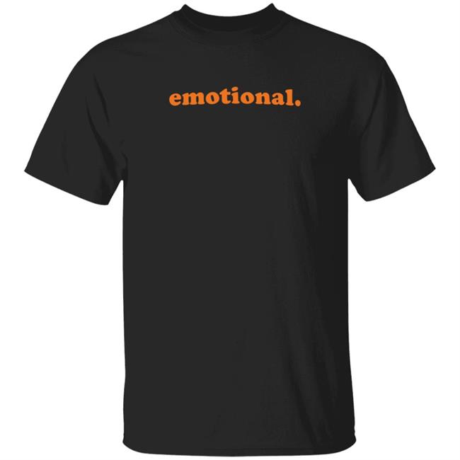 Emotional Oranges Merch Emotional Black Tee Shirt