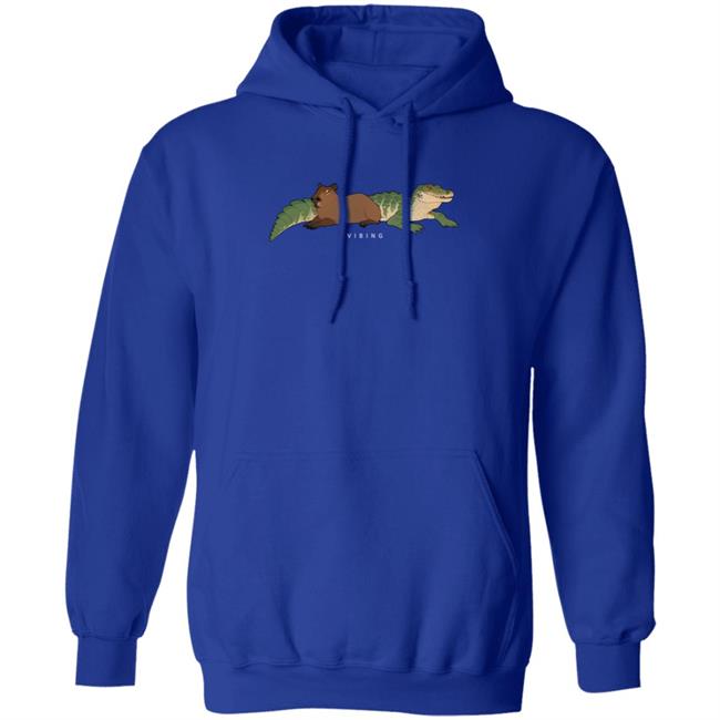 Gators Daily Merch Capybara Vibing Tee Shirt Capybara Man Gators Daily Merch Capybara Vibing Tee Shirt Capybara Man