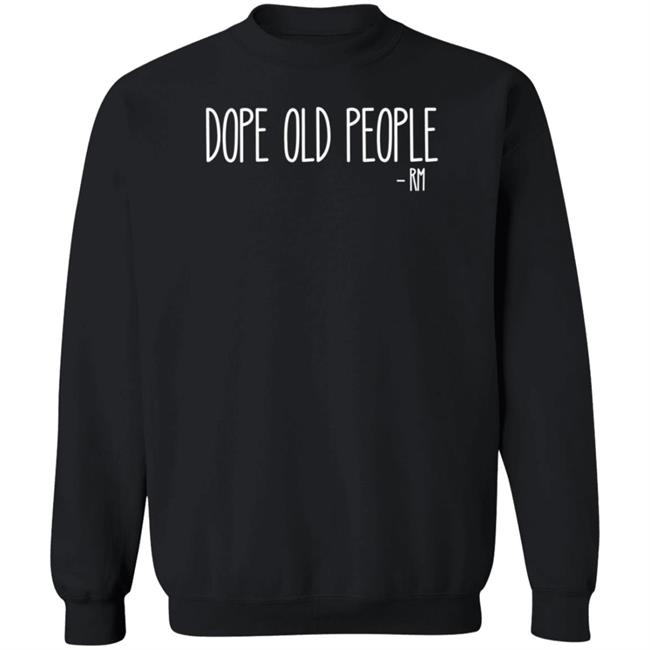 Hallyu Magic Shop Dope Old People - Rm Sweatshirt Just Marilyn