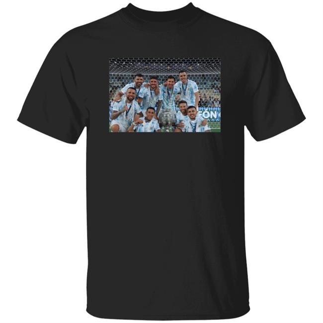 Roy Nemer Argentina As Copa America Champions Rodrigo De Paul's Shirt