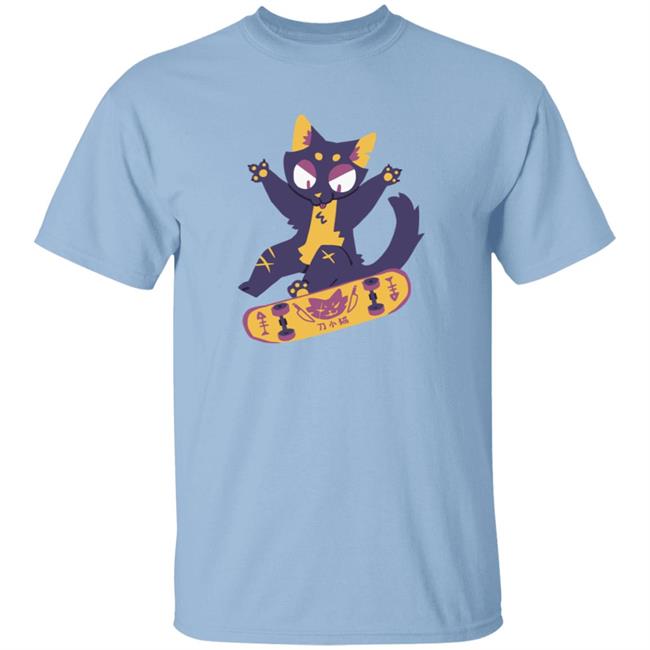 Saltmalkin Merchandise Skater Cat T Shrt