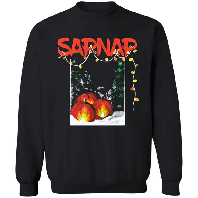 Sapnap Merch Holiday Lights And Ornaments Sweatshirt