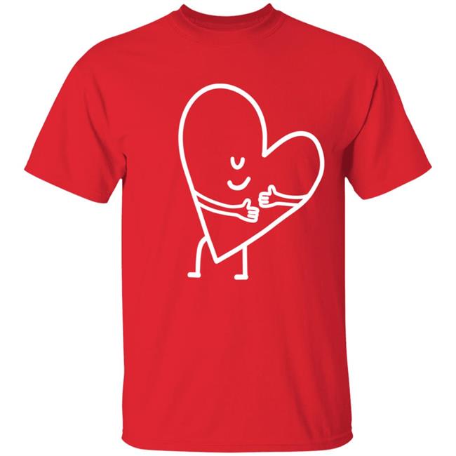 John Lewis Merch Give a Little Love Hugging Heart T Shirt