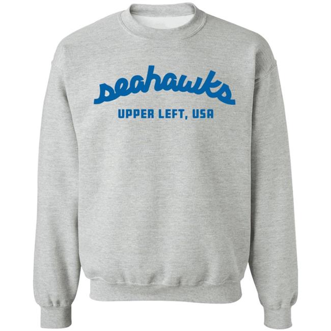 Seahawks Merch Seahawks Pacific Pullover Sweatshirt Upper Left Usa