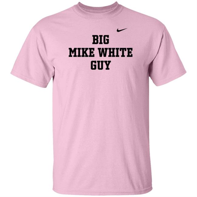 Big Mike White Guy Shirt Barstool Big Cat Big Mike White Guy Shirt Barstool Big Cat