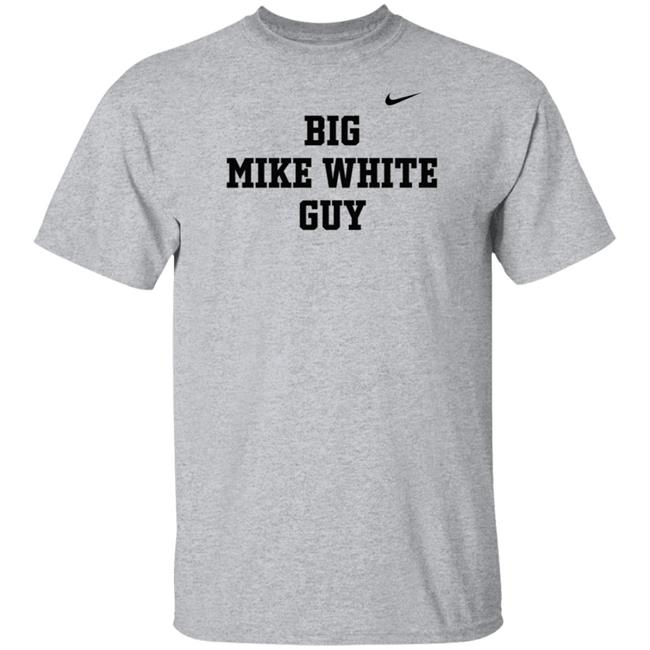 Big Mike White Guy Shirt Barstool Big Cat Big Mike White Guy Shirt Barstool Big Cat