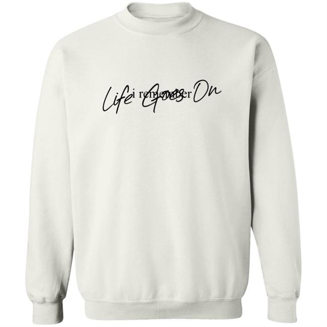 BTS I Remember Life Goes On Merch Crewneck Sweatshirt Hoodie