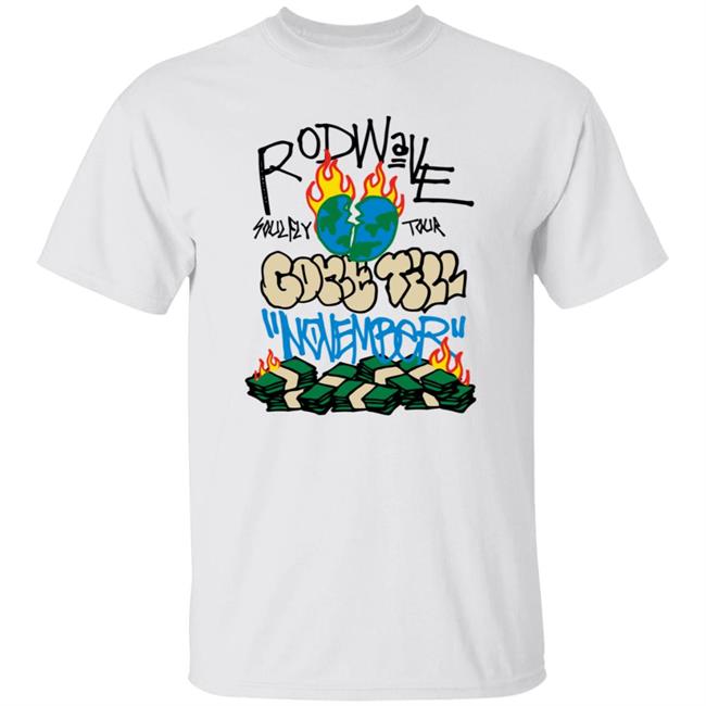 Rod Wave Merch Gone Till November White Tee Shirt
