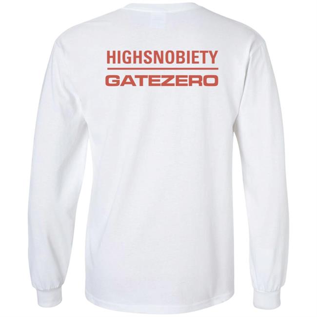 Highsnobiety Shop Highsnobiety Gatezero Logo Shirt White Highsnobiety Shop Highsnobiety Gatezero Logo Shirt White