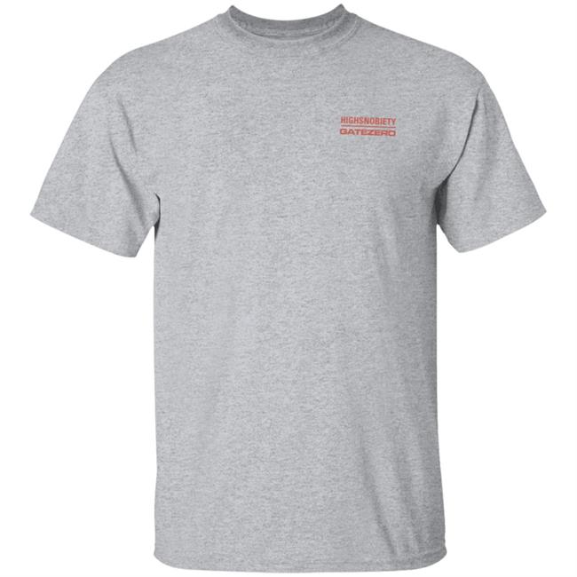Highsnobiety Shop Highsnobiety Gatezero Logo Shirt White Highsnobiety Shop Highsnobiety Gatezero Logo Shirt White