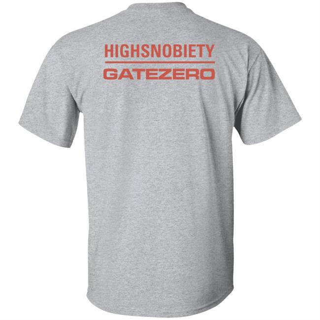 Highsnobiety Shop Highsnobiety Gatezero Logo Shirt White Highsnobiety Shop Highsnobiety Gatezero Logo Shirt White