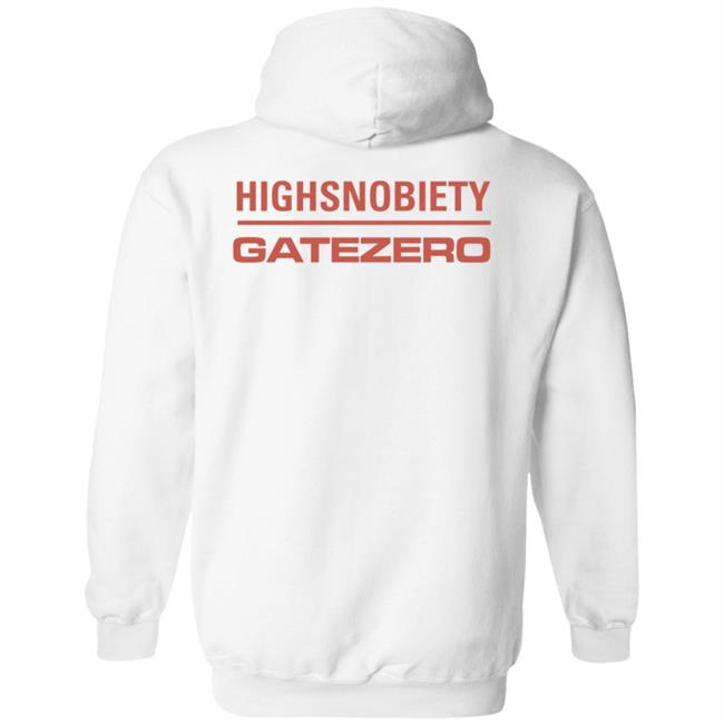 Highsnobiety Shop Highsnobiety Gatezero Logo Shirt White Highsnobiety Shop Highsnobiety Gatezero Logo Shirt White