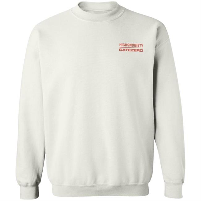 Highsnobiety Shop Highsnobiety Gatezero Logo Shirt White Highsnobiety Shop Highsnobiety Gatezero Logo Shirt White
