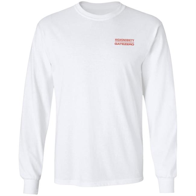 Highsnobiety Shop Highsnobiety Gatezero Logo Shirt White Highsnobiety Shop Highsnobiety Gatezero Logo Shirt White