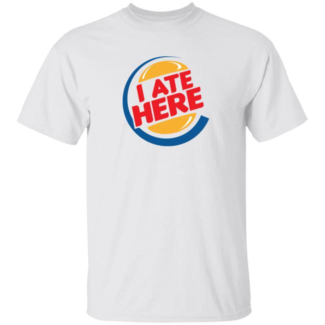Scott The Woz Merch I Ate Here Shirt