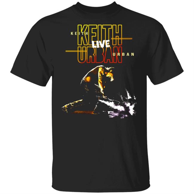 Keith Urban Store Merch Vegas 2020 Guitar Smash Tee Shirt