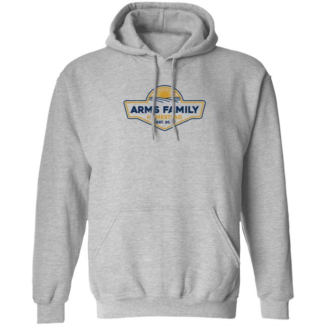 Arms Family Homestead Merch Arms Family Homestead Est 2011 Crewneck Sweatshirt Hoodie Arms Family Homestead Merch Arms Family Homestead Est 2011 Crewneck Sweatshirt Hoodie