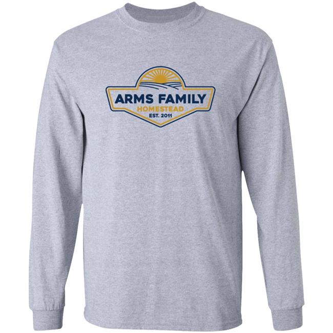 Arms Family Homestead Merch Arms Family Homestead Est 2011 Crewneck Sweatshirt Hoodie Arms Family Homestead Merch Arms Family Homestead Est 2011 Crewneck Sweatshirt Hoodie