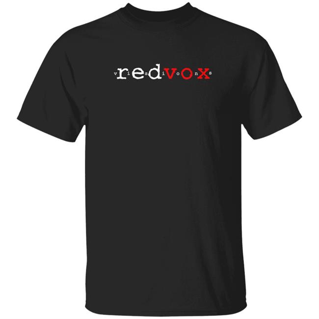 Red Vox Merch Visions Tee Shirt