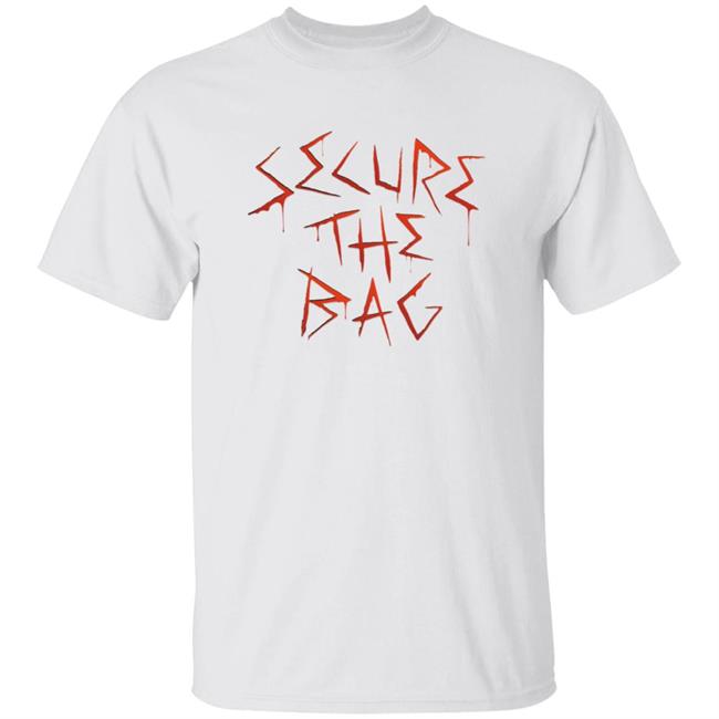 AJ Tracey Secure The Bag 2 Merch Katana Title Tee Shirt