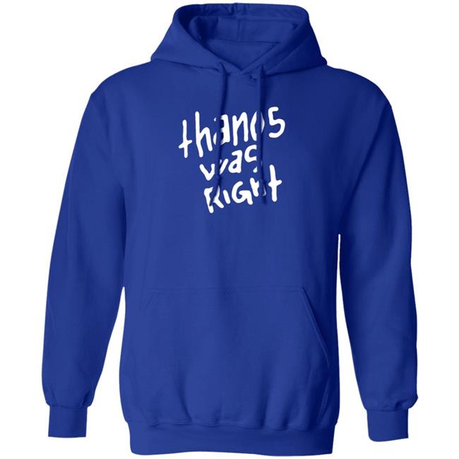 Epic Hero Shop Thanos Was Right Shirt Epic Hero Shop Thanos Was Right Shirt