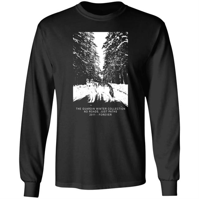 Guardin Merch Wolf Long Sleeve Shirt The Guardian Winter Collection
